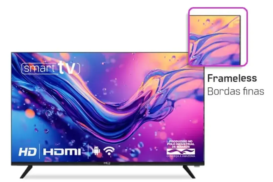 TV HQ 32" HQS32NKHM SMART ANDROID 2