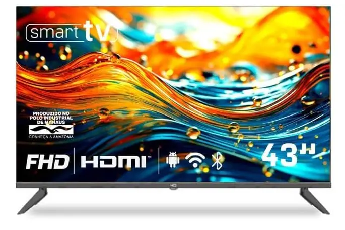 TV HQ 43" HQS43NKHM SMART ANDROID