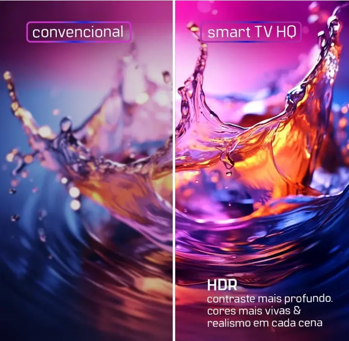 TV HQ 50" HQS50NKHM SMART ANDROID 5
