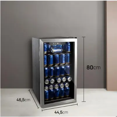 CERVEJEIRA HQ 100CEVPV2 100LT VIDRO INOX 220V 4