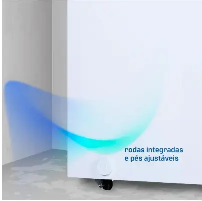 FREEZER HORIZONTAL HQ BD-100Q 100LT BRANCO 220V 7