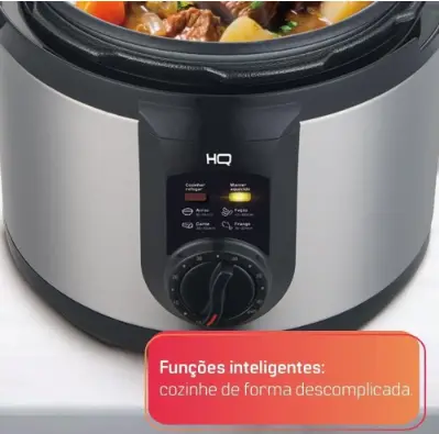 PANELA PRESSAO ELETRICA HQ Y6M2I 6LT INOX 220V