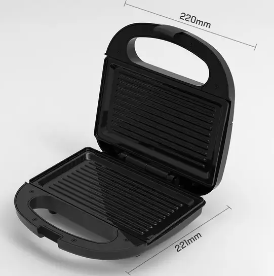 SANDUICHEIRA HQ SG003/SG004 PRETA 220V 4