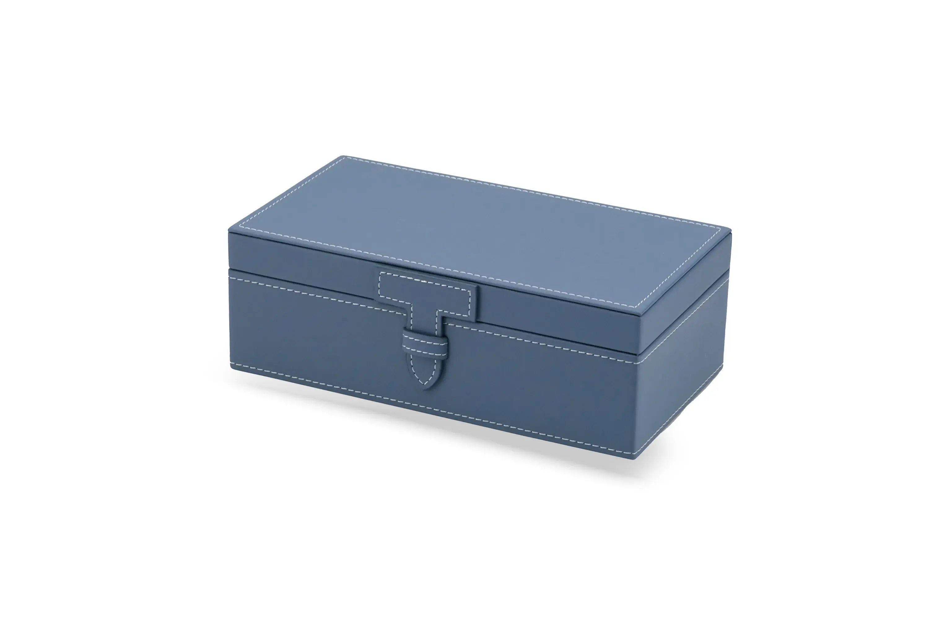 CAIXA BTC AH0652 COURO AZUL M(BL)