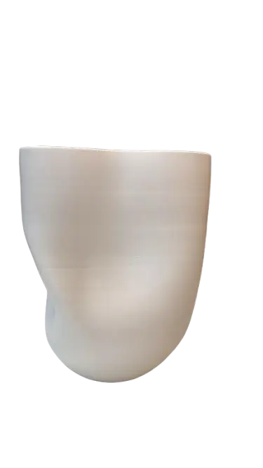 VASO MART 19857 CERAMICA ORGANICO M(BL)