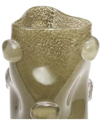 VASO MART 21629 VIDRO BOLAS M(BL)