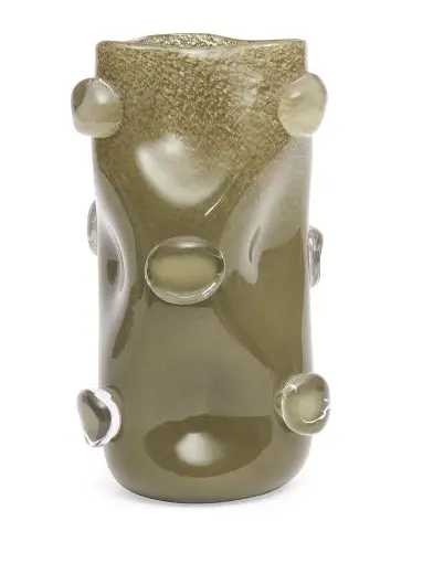 VASO MART 21629 VIDRO BOLAS M(BL) 2