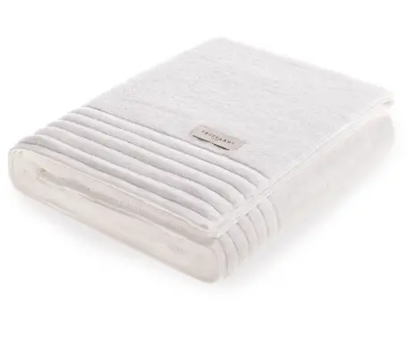 TOALHA BANHO TRUSSARDI 0.70X1.40 IMPERIALE BRANCO(BL)