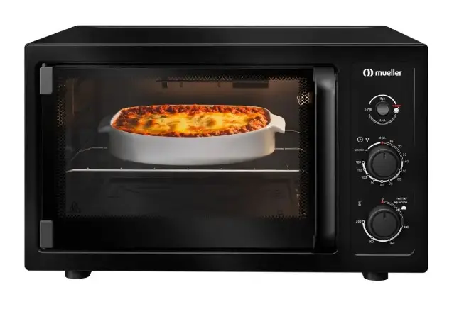 FORNO ELETRICO 50LT MUELLER MFB50B PRETO 220V 3