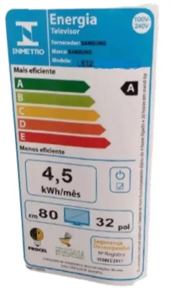 TV SAMSUNG 32" LS32H5000FGZD SMART HD 2