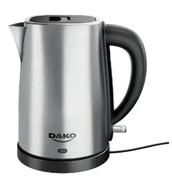CHALEIRA ELETRICA 1.7L DAKO INOX 220V