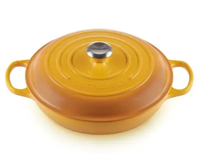 CACAROLA LE CREUSET SIGNATURE 30CM NECTAR(BL)