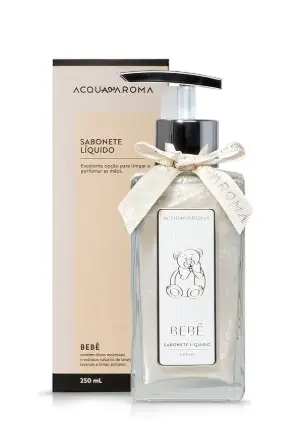 SABONETE LIQUIDO ACQUA AROMA BEBE PEROLADO 250ML(BL)