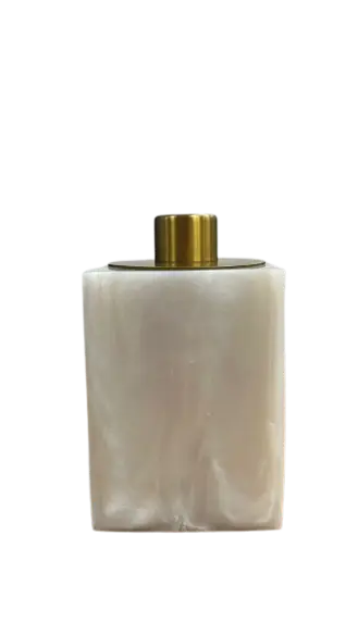 DIFUSOR QUADRADA RESIMETAL METAL OURO 120ML(BL)