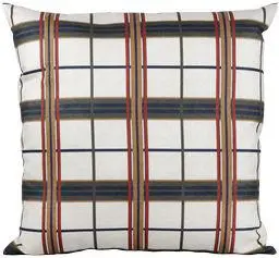 ALMOFADA 273-01 DECORTEXTIL VISCOSE 0,52X0.52 XADREZ(BL)