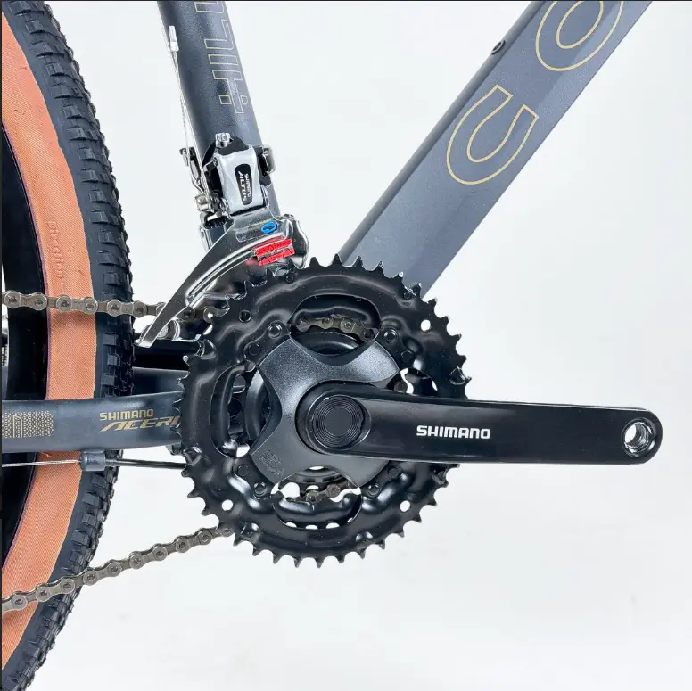 BICICLETA A29 COLLI HILLS PRETO SHIMANO 24V ACERA 2