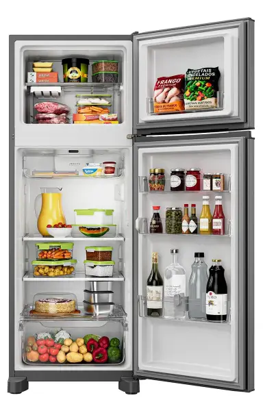 REFRIGERADOR CONSUL CRM40MKBNA 333LT FROST FREE INOX 220V 2