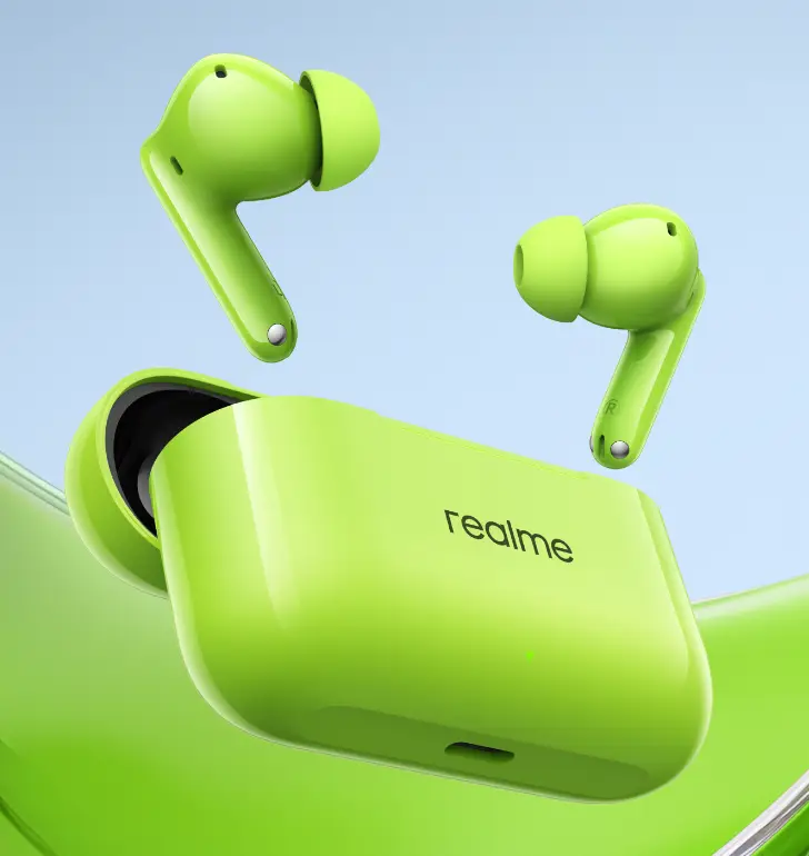 FONE OUVIDO BLUETOOTH REALME BUDS T-200 GREY