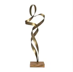 ESCULTURA MART 21565 EM METAL(BL)