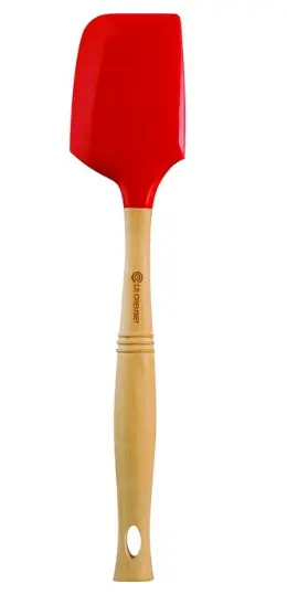 ESPATULA LE CREUSET SILICONE GRANDE VENUS VERMELHA(BL)