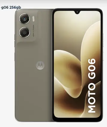 CELULAR MOTOROLA G06 256GB BEGE