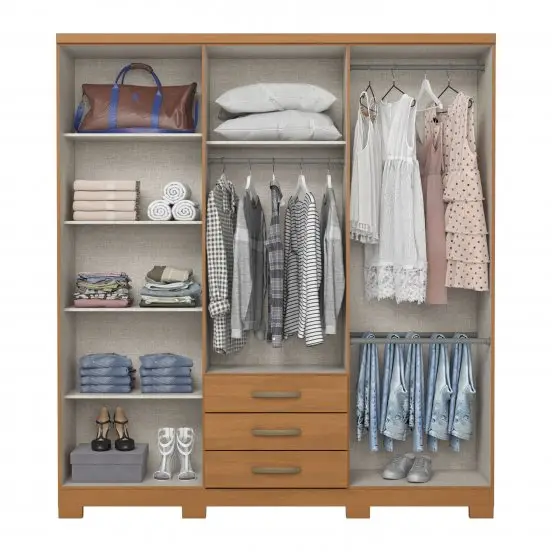 ROUP. HENN CAJU 6PT MDP DA136-221 CINAMOMO/OFF WHITE 1.80LX2.00A 1