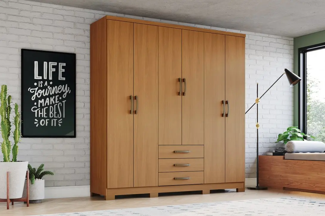 ROUP. HENN CAJU 6PT MDP DA136-214 CINAMOMO 1.80LX2.00A 1