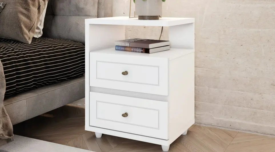 MESA DE CABECEIRA HENN D21-05 AMERICANA 2GV BRANCO HP